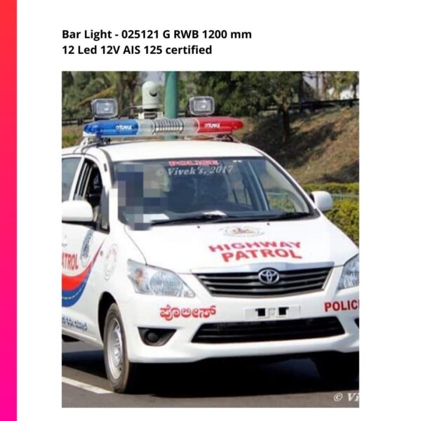 Bar Light - 025121 G RWB 1200 mm 12 Led 12V AIS 125 certified - Image 7