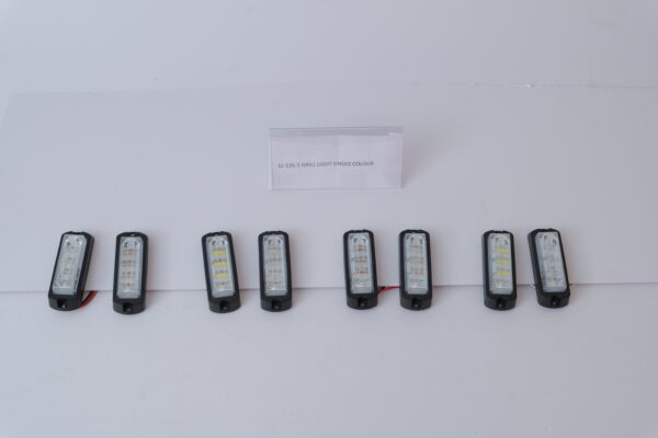 Side light for ambulance LED 135-1 single colour  Red/White/blue/amber set of 6 pcs - Image 4