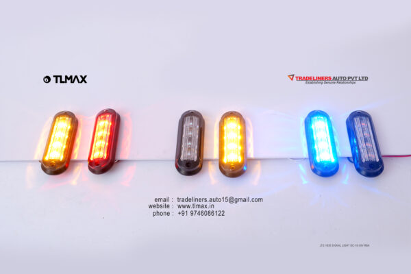 Surface mounting 1835 4 LED Single colour Red/Blue/Amber