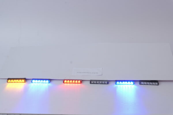 Front grill light/ Side lights for ambulance LED 2645 Red/Blue/Amber set of 6 pcs - Image 5