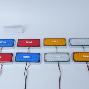 Side light 295 G1 8 pcs set RWBA with controlling unit