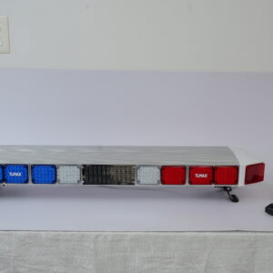 Bar light 055121G RWB  LED 1200mm Multi functional warning light IP67 Siren Speaker 12V 100w