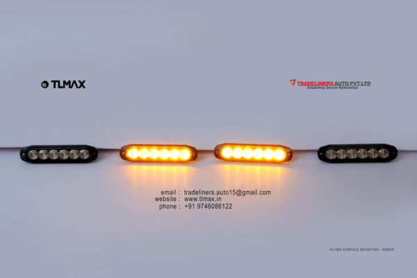 Surface mounting Light 06 A LED AMBER