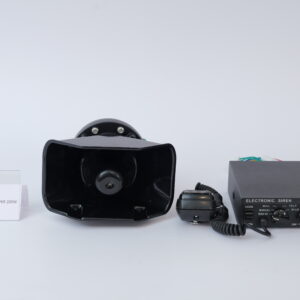 Siren and speaker 200 w with volume control unit