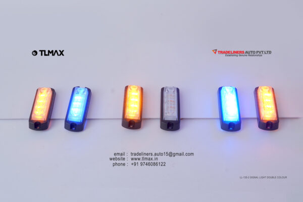 Side light  for Ambulance LED 135-2  Set of 2 DUAL COLOUR